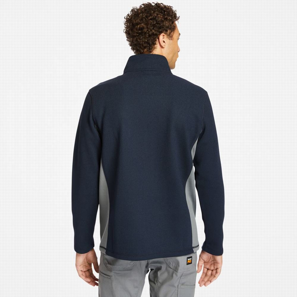 Timberland PRO® Studwall Full-Zip Fleece Gömlek Erkek Lacivert | TR-3824V