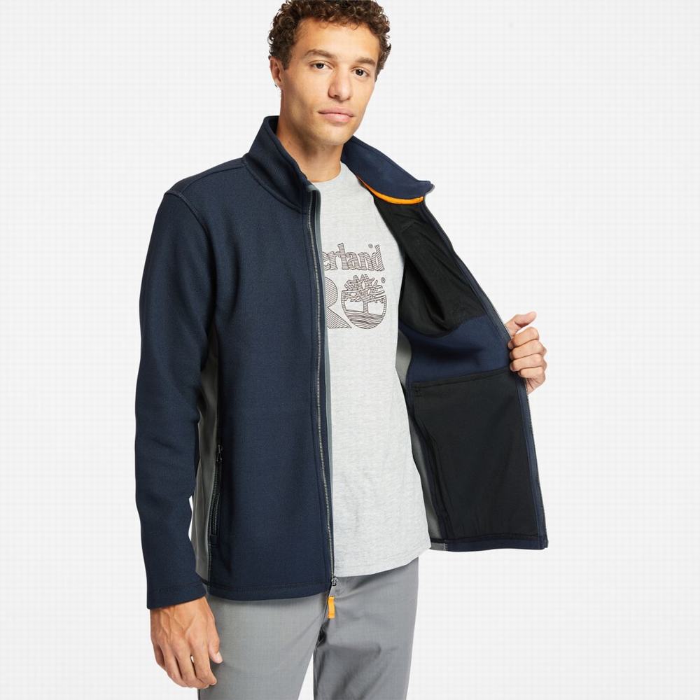 Timberland PRO® Studwall Full-Zip Fleece Gömlek Erkek Lacivert | TR-3824V