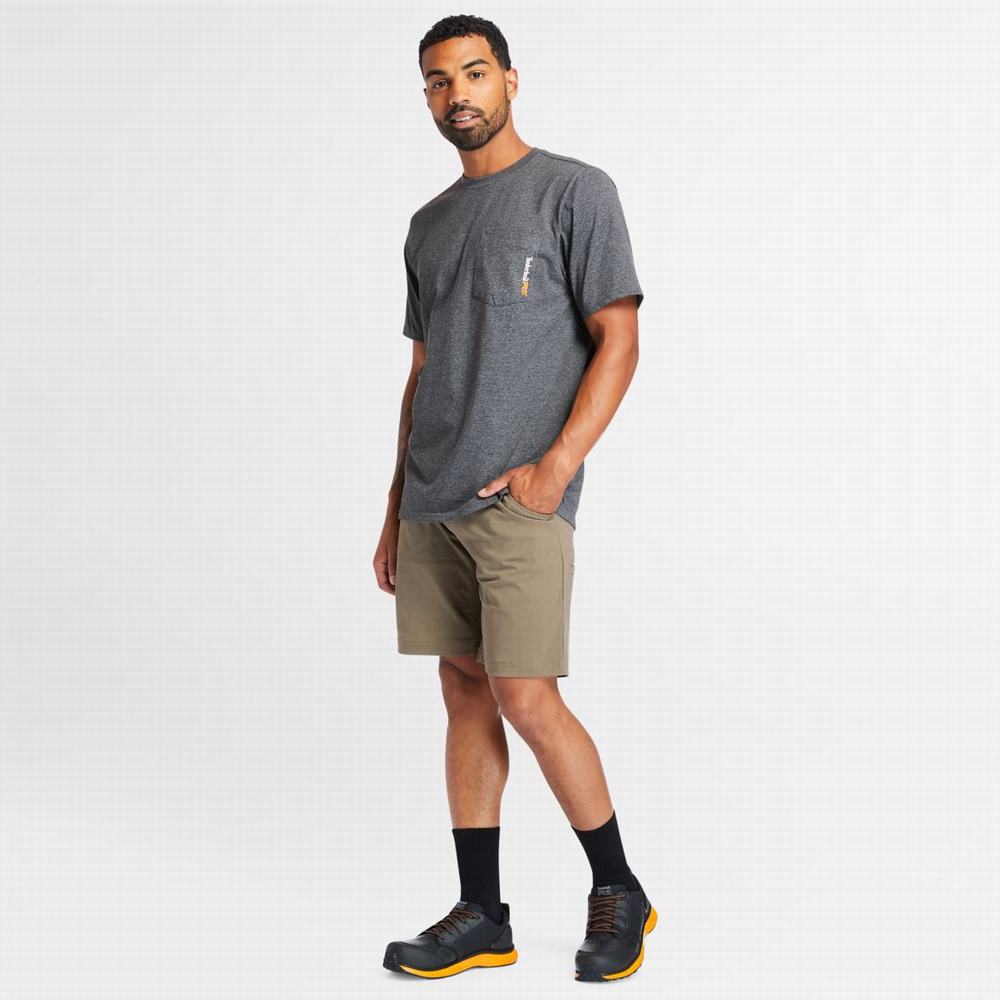 Timberland PRO® Tempe Şort Erkek Bison PRO | TR-9172Z