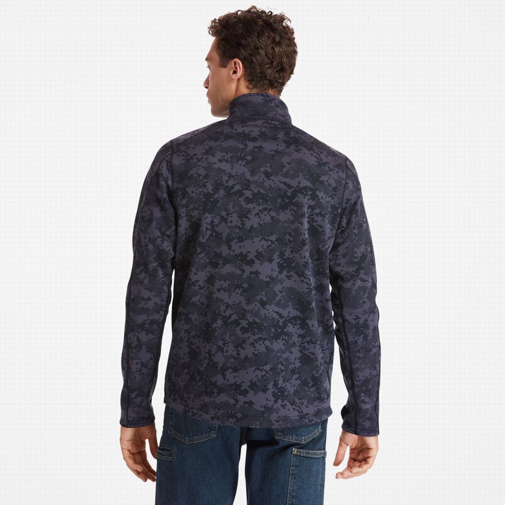 Timberland PRO® Understory Quarter-Zip Fleece Gömlek Erkek Siyah | TR-1754K