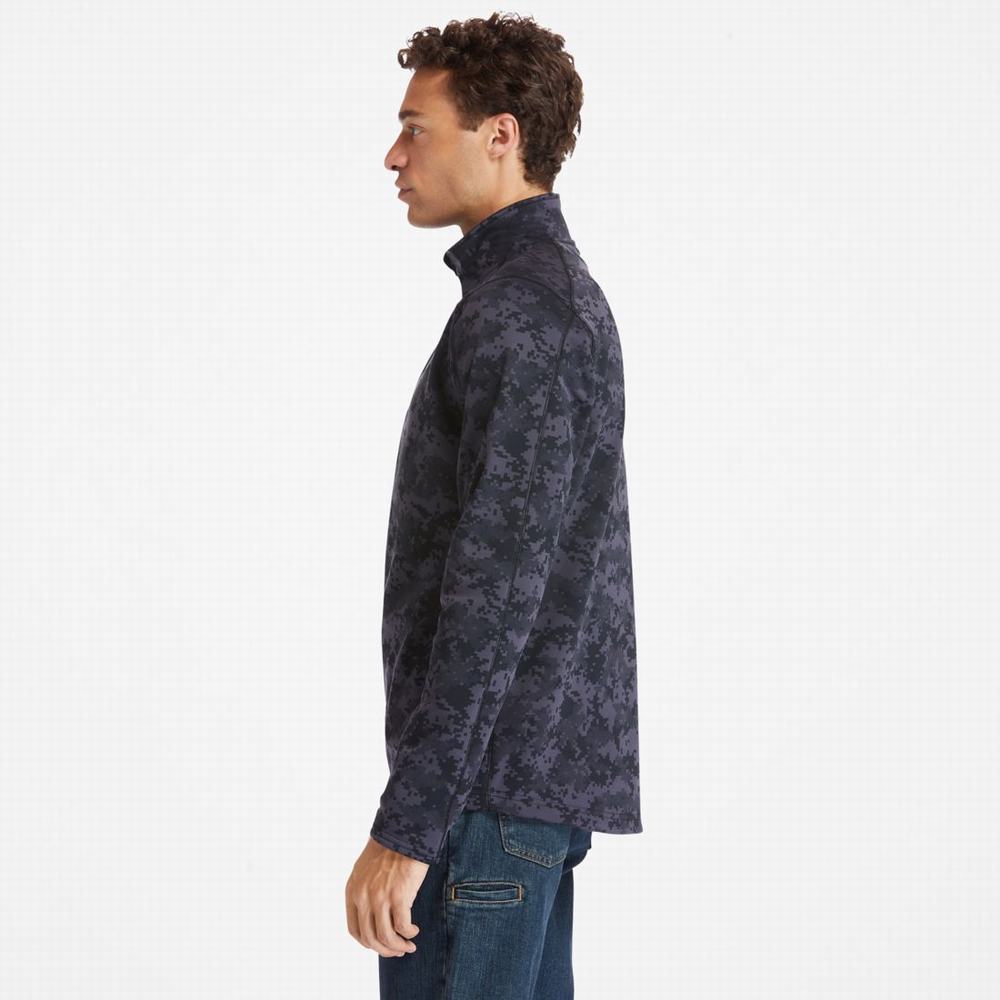 Timberland PRO® Understory Quarter-Zip Fleece Gömlek Erkek Siyah | TR-1754K