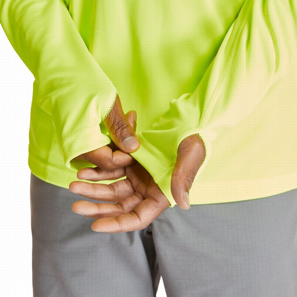 Timberland PRO® Wicking Good Kapüşonlu Sweatshirt Erkek Sarı | TR-4015C