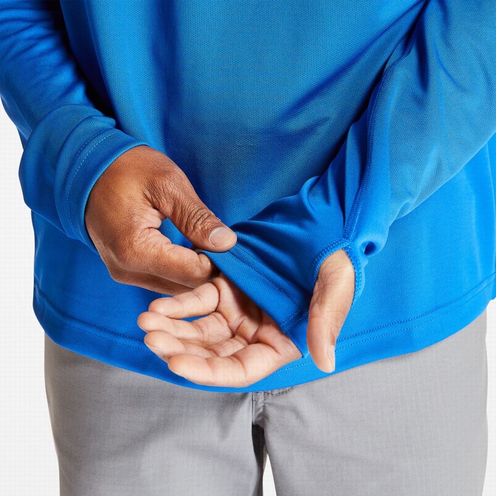 Timberland PRO® Wicking Good Kapüşonlu Sweatshirt Erkek Mavi | TR-6534V