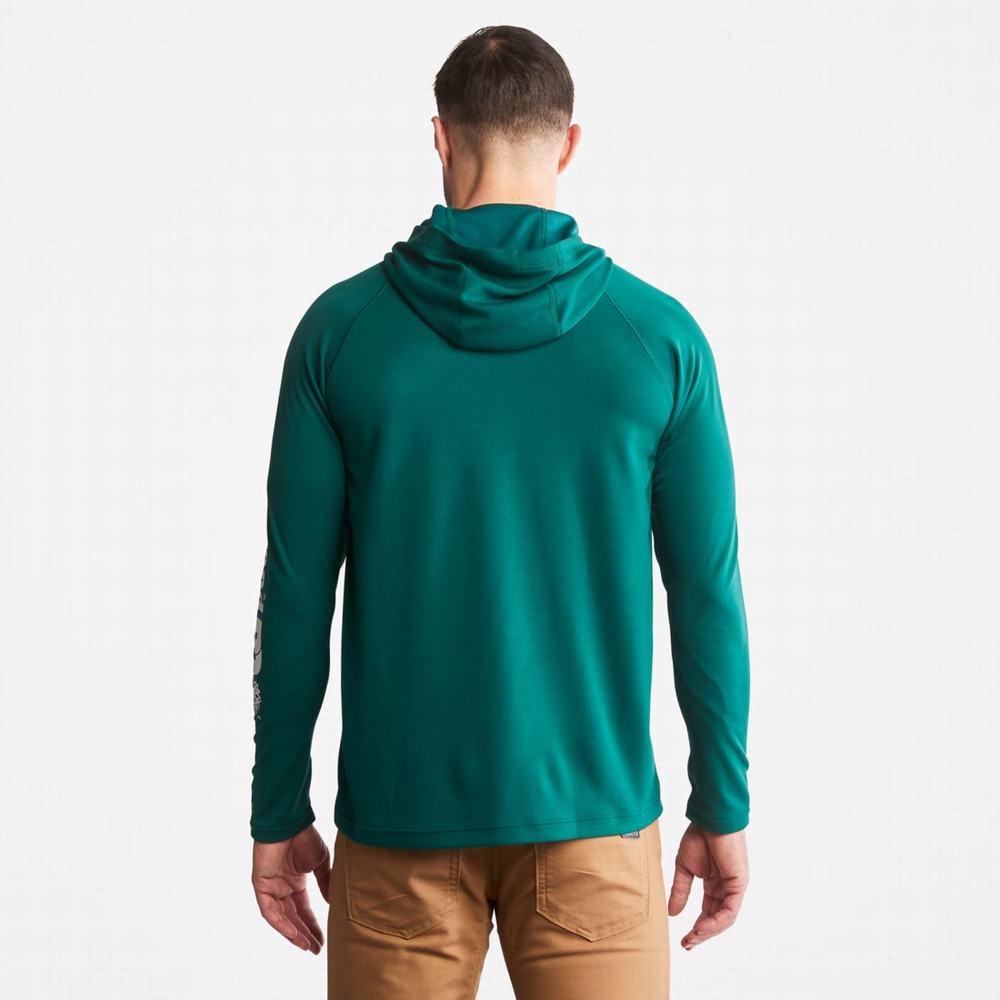 Timberland PRO® Wicking Good Kapüşonlu Sweatshirt Erkek Kahverengi | TR-7281Z