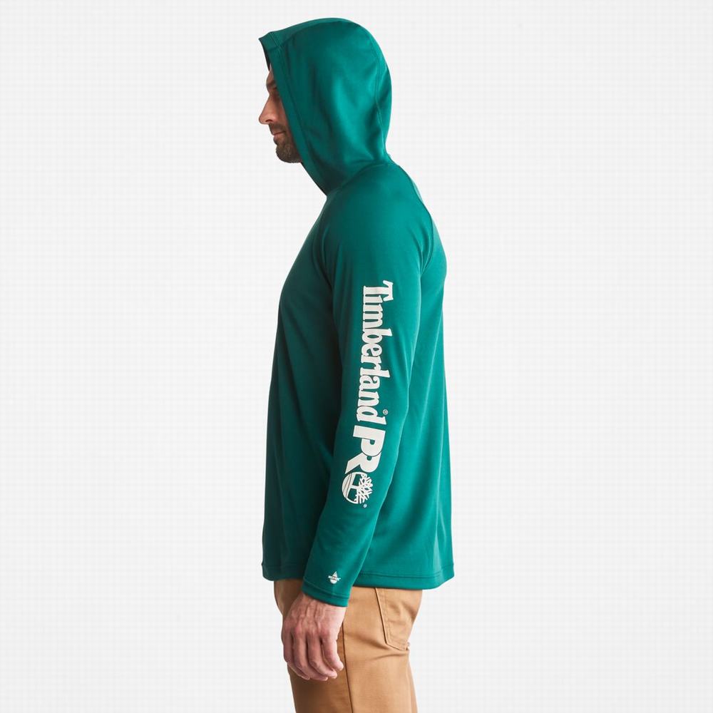 Timberland PRO® Wicking Good Kapüşonlu Sweatshirt Erkek Kahverengi | TR-7281Z