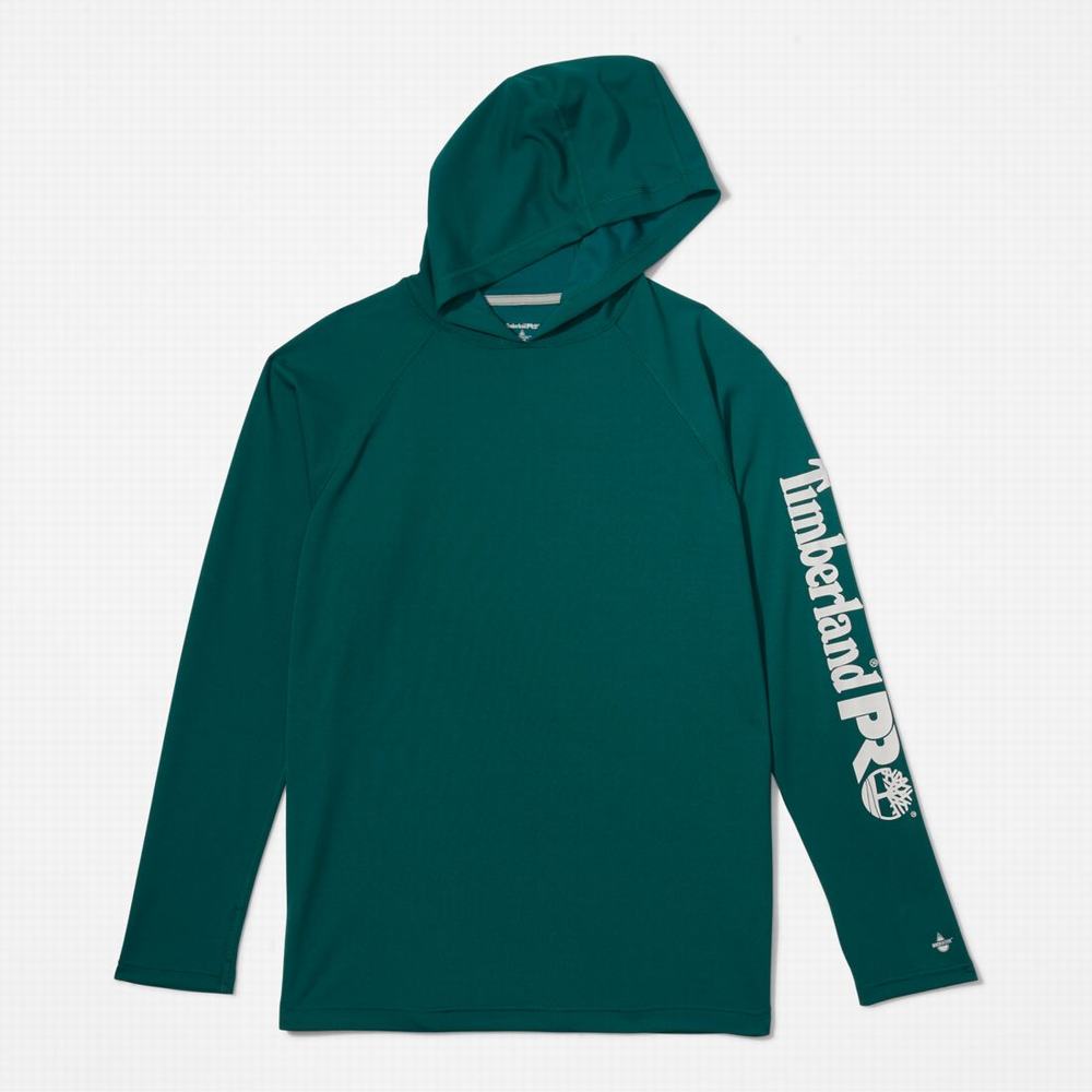 Timberland PRO® Wicking Good Kapüşonlu Sweatshirt Erkek Kahverengi | TR-7281Z