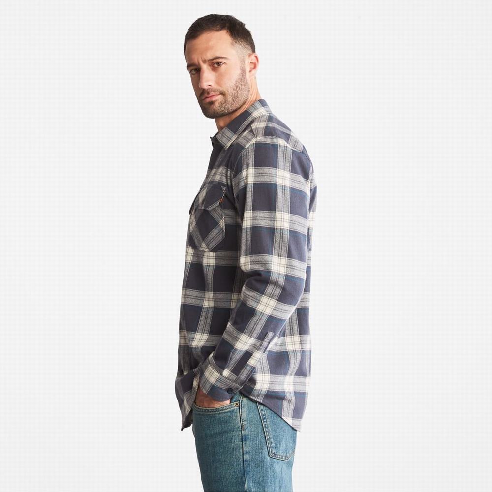Timberland PRO® Woodfort Heavyweight Flannel İş Gömlek Erkek Ekose | TR-8615A
