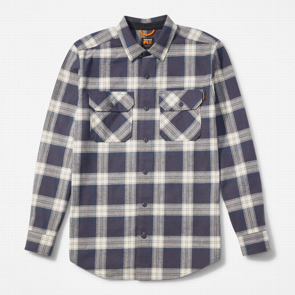 Timberland PRO® Woodfort Heavyweight Flannel İş Gömlek Erkek Ekose | TR-8615A