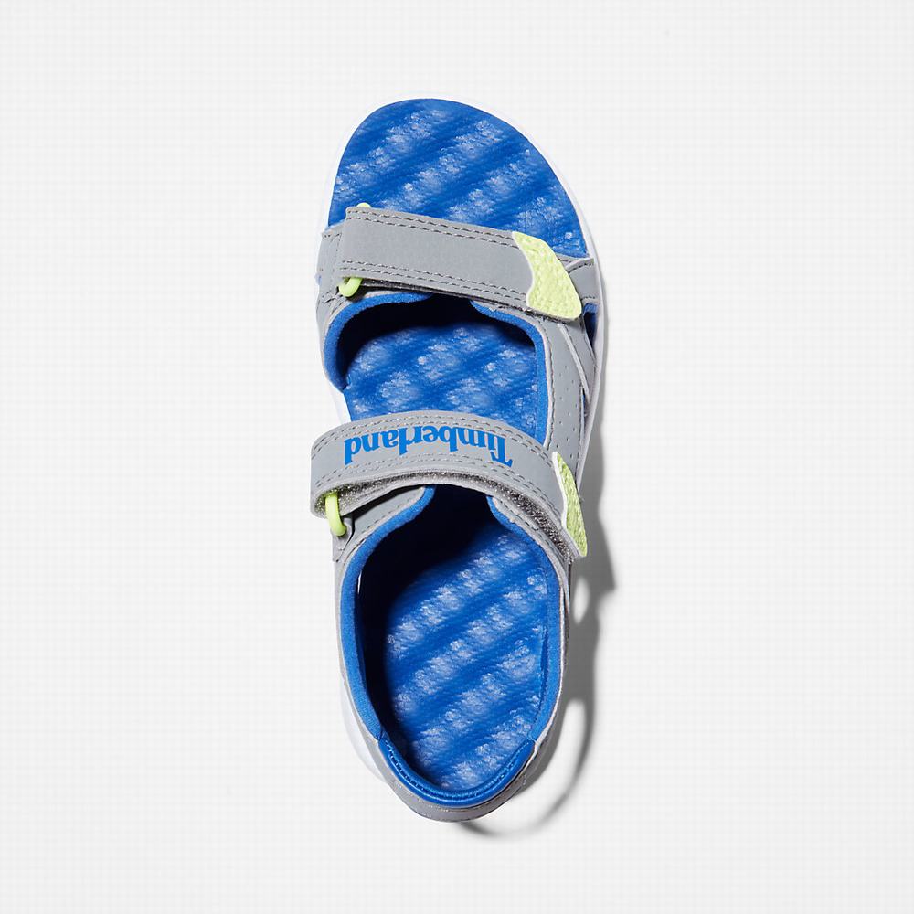 Timberland Perkins Row 2-Askılı Sandalet Çocuk Gri | TR-9678E