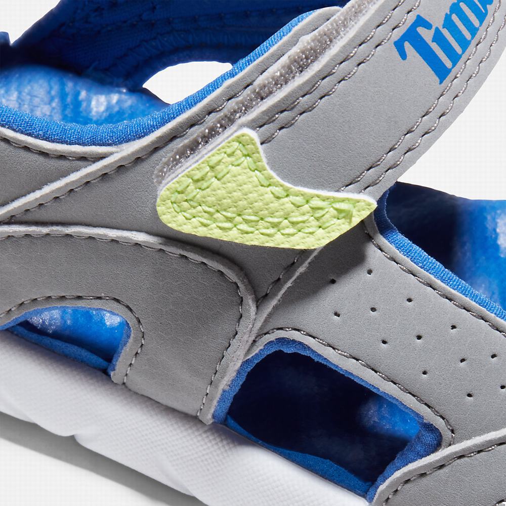 Timberland Perkins Row 2-Askılı Sandalet Çocuk Gri | TR-9678E