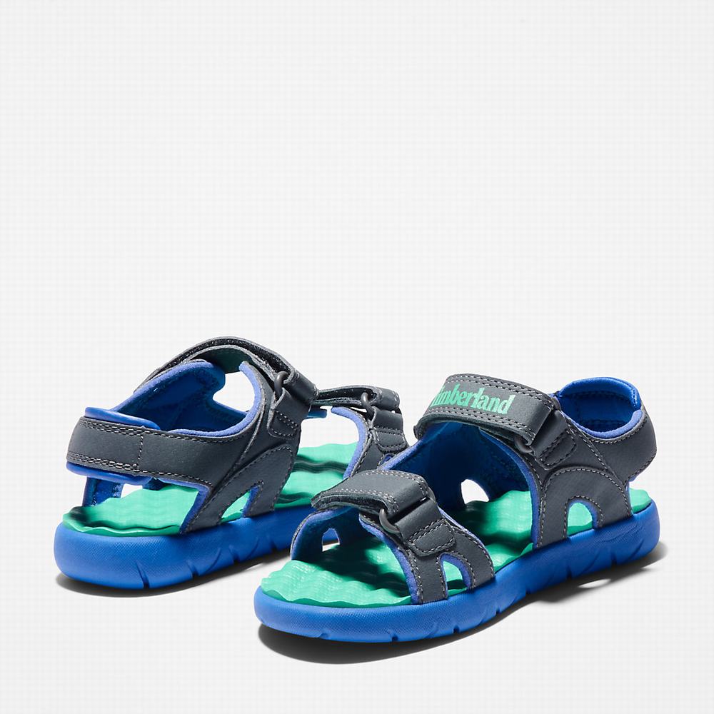 Timberland Perkins Row Askısı Sandalet Çocuk Gri | TR-0136W