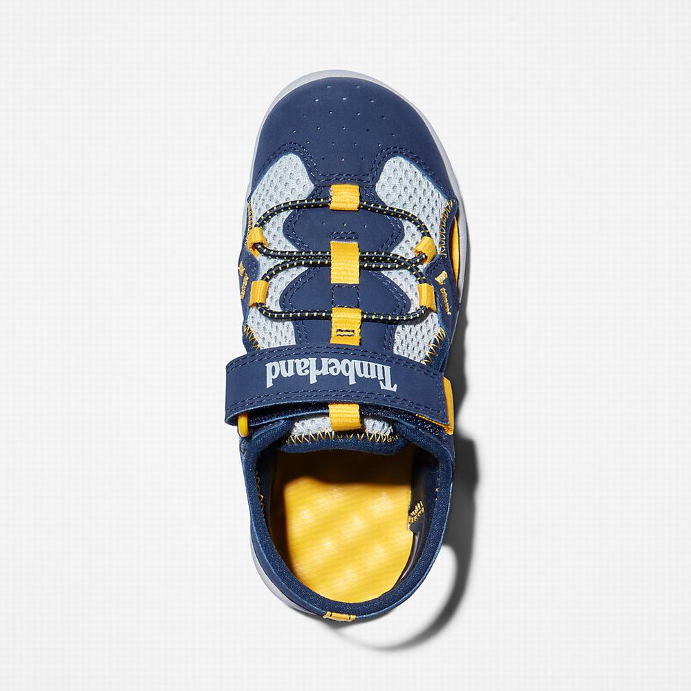 Timberland Perkins Row Fisherman Sandalet Çocuk Lacivert | TR-7305P