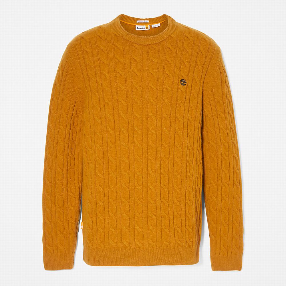 Timberland Phillips Brook Cable Kazak Erkek Sarı | TR-0345V