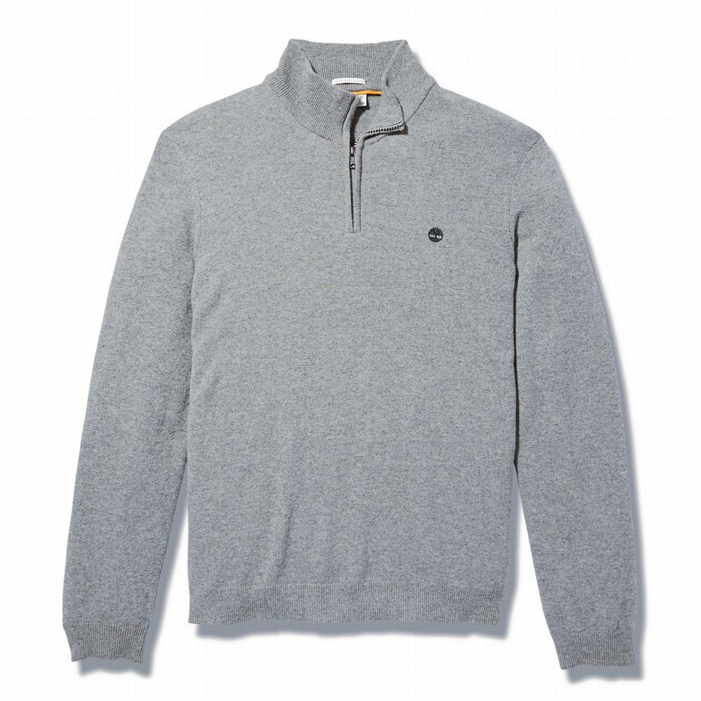 Timberland Phillips Brook Lambswool Kazak Erkek Gri | TR-0168S