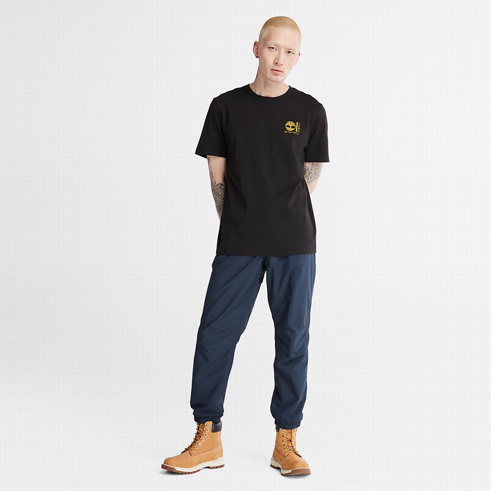 Timberland Photographic Tişört Erkek Siyah | TR-9156K