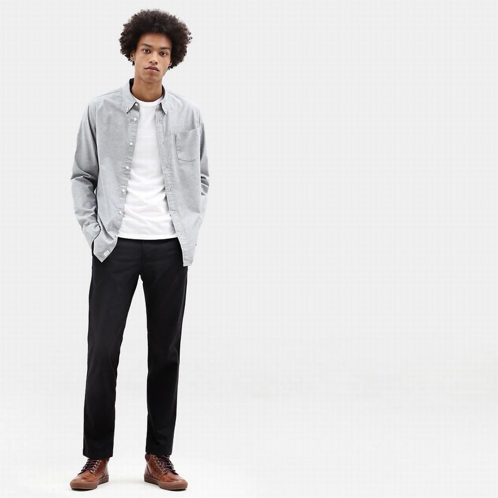 Timberland Pleasant River Oxford Gömlek Erkek Lacivert | TR-3896U
