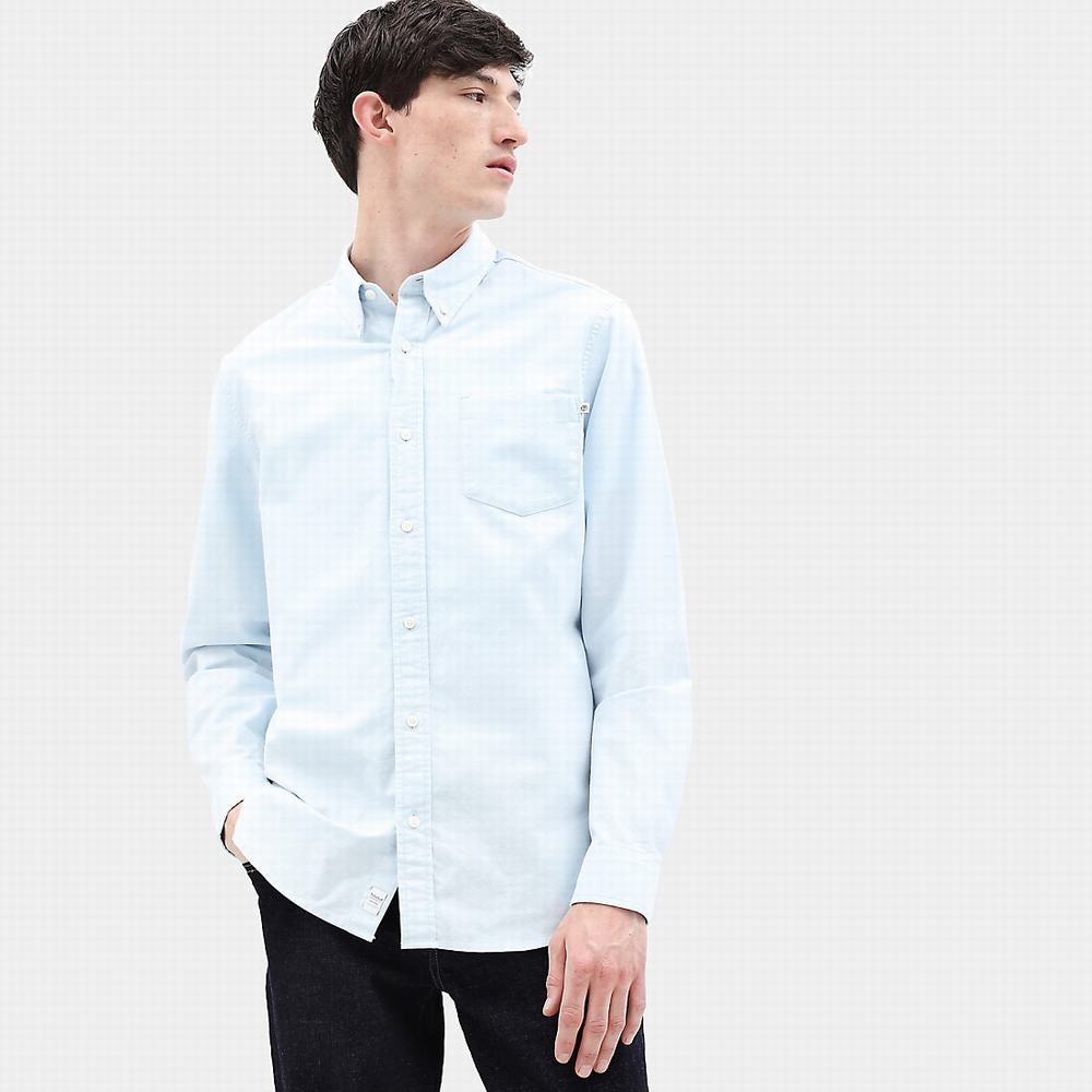 Timberland Pleasant River Oxford Gömlek Erkek Mavi | TR-8597A