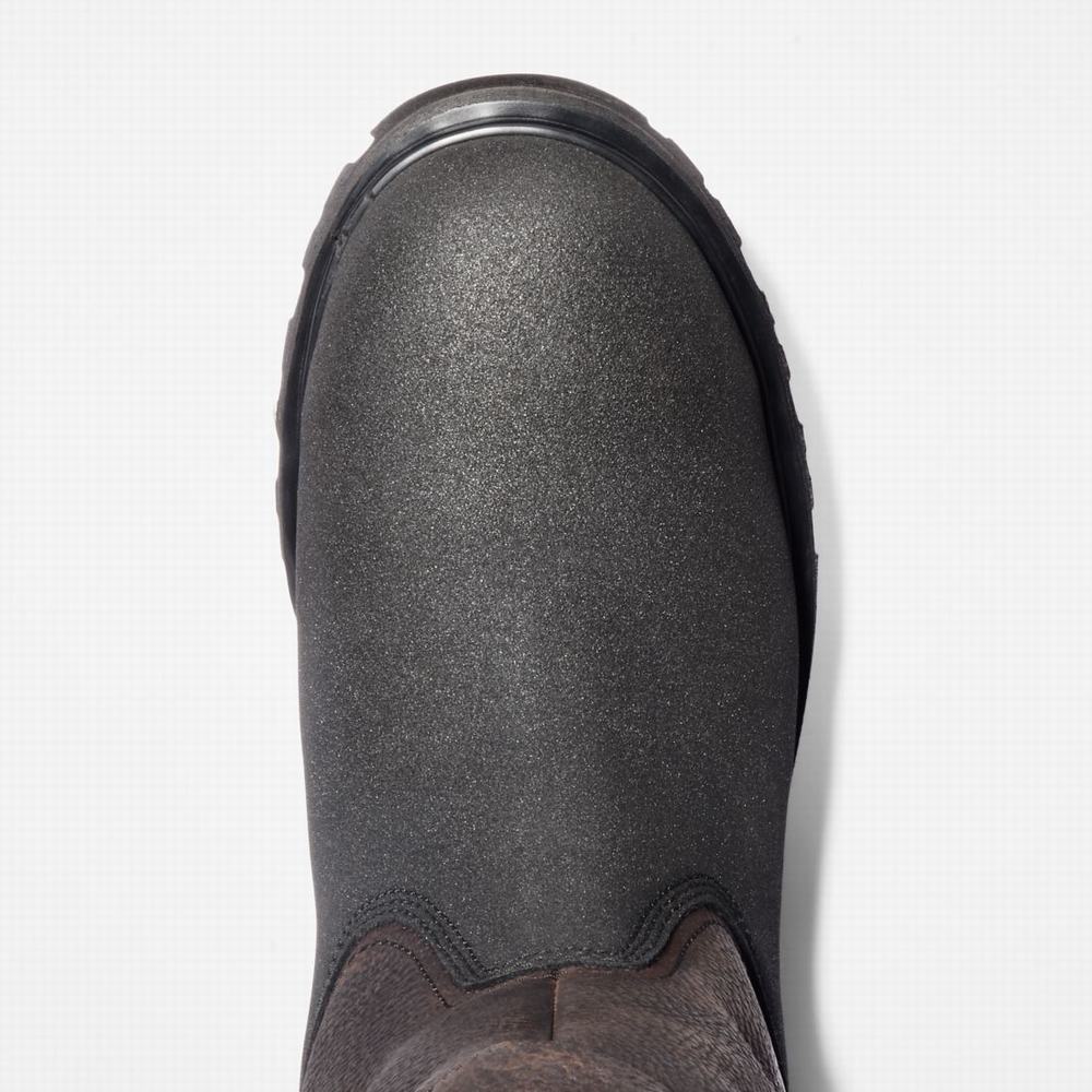 Timberland PowerWelt Pull On Steel Burunlu Iş Botu Erkek Kahverengi | TR-6342B