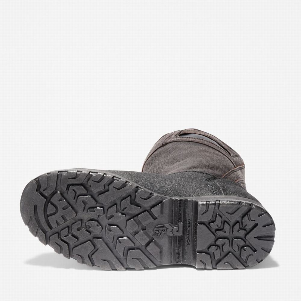 Timberland PowerWelt Pull On Steel Burunlu Iş Botu Erkek Kahverengi | TR-6342B