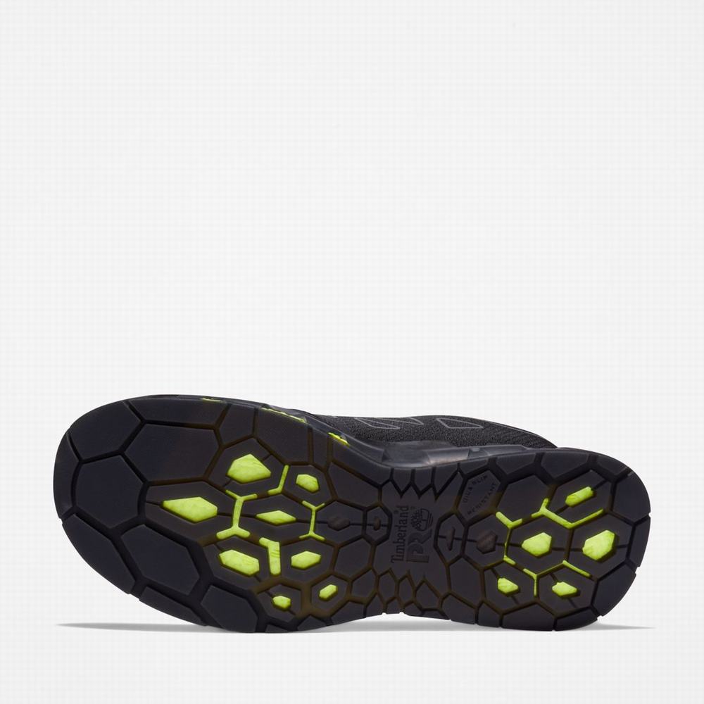 Timberland Powertrain Sprint Alloy Burunlu İş Sneaker İş Ayakkabısı Erkek Siyah | TR-9580B
