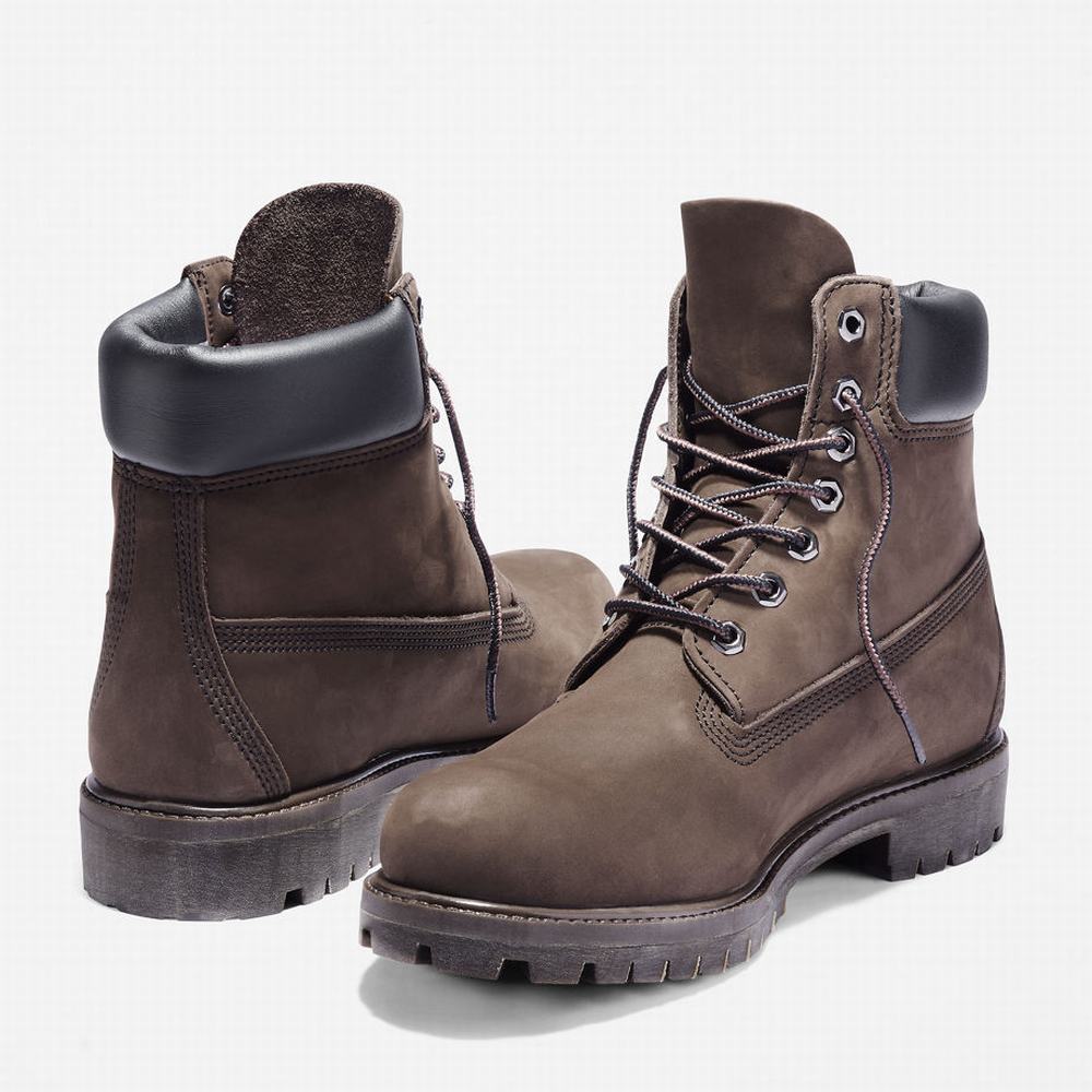Timberland Premium 6 Inch Bot Erkek Kahverengi | TR-4685Y