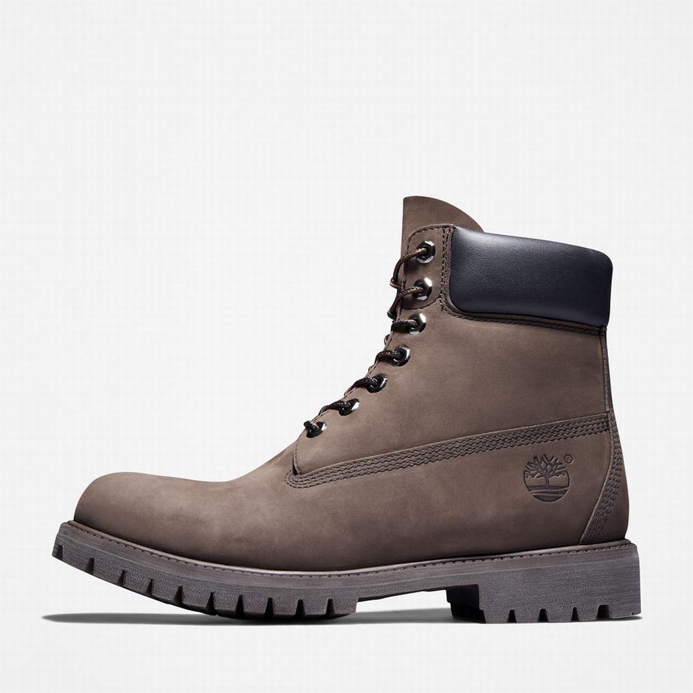 Timberland Premium 6 Inch Bot Erkek Kahverengi | TR-4685Y