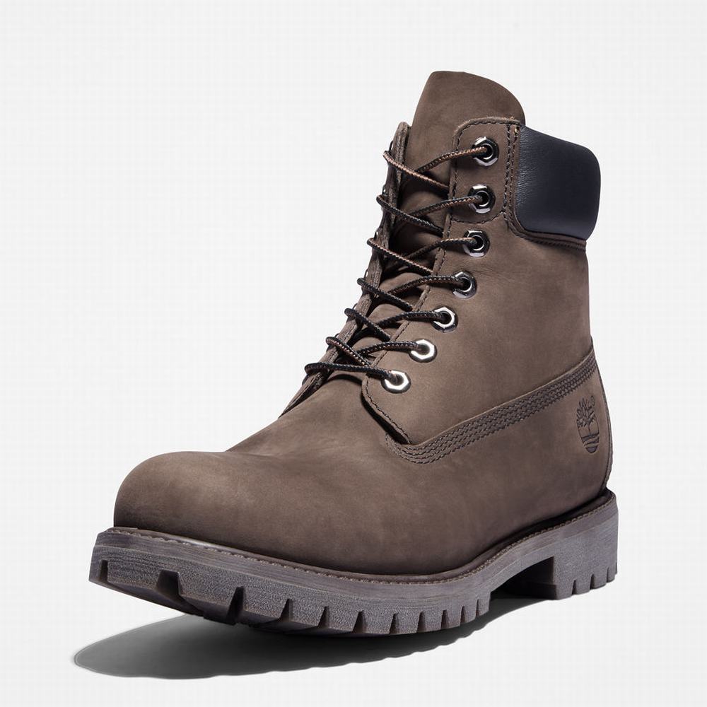 Timberland Premium 6 Inch Bot Erkek Kahverengi | TR-4685Y