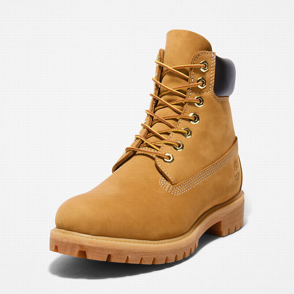Timberland Premium 6 Inch Bot Erkek Sarı | TR-5841P