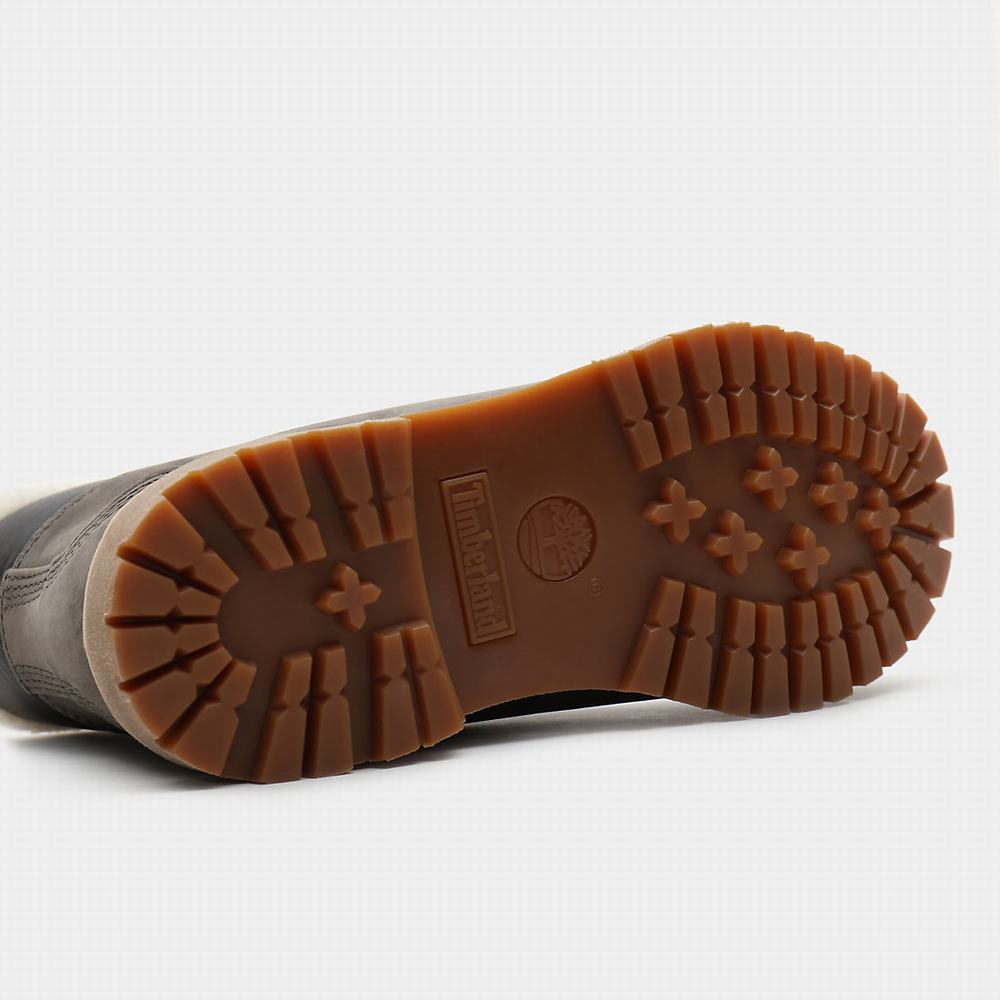Timberland Premium 6 Inch Bot Kadın Koyu Gri | TR-4169V