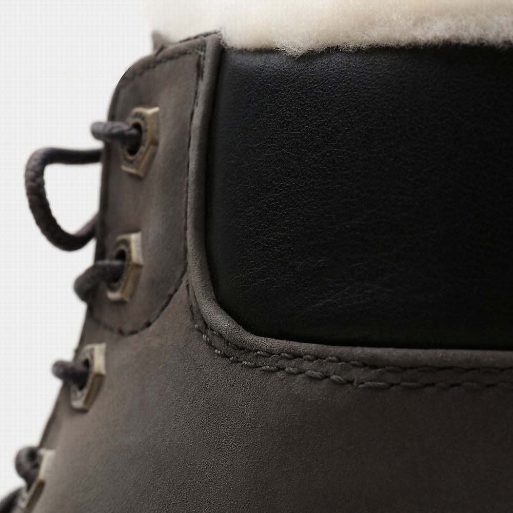 Timberland Premium 6 Inch Bot Kadın Koyu Gri | TR-4169V