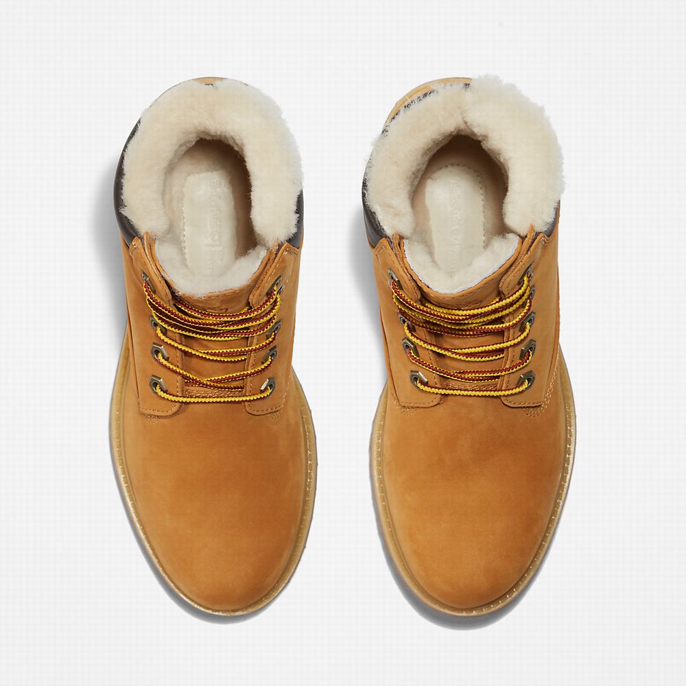 Timberland Premium 6 Inch Bot Kadın Sarı | TR-2179B