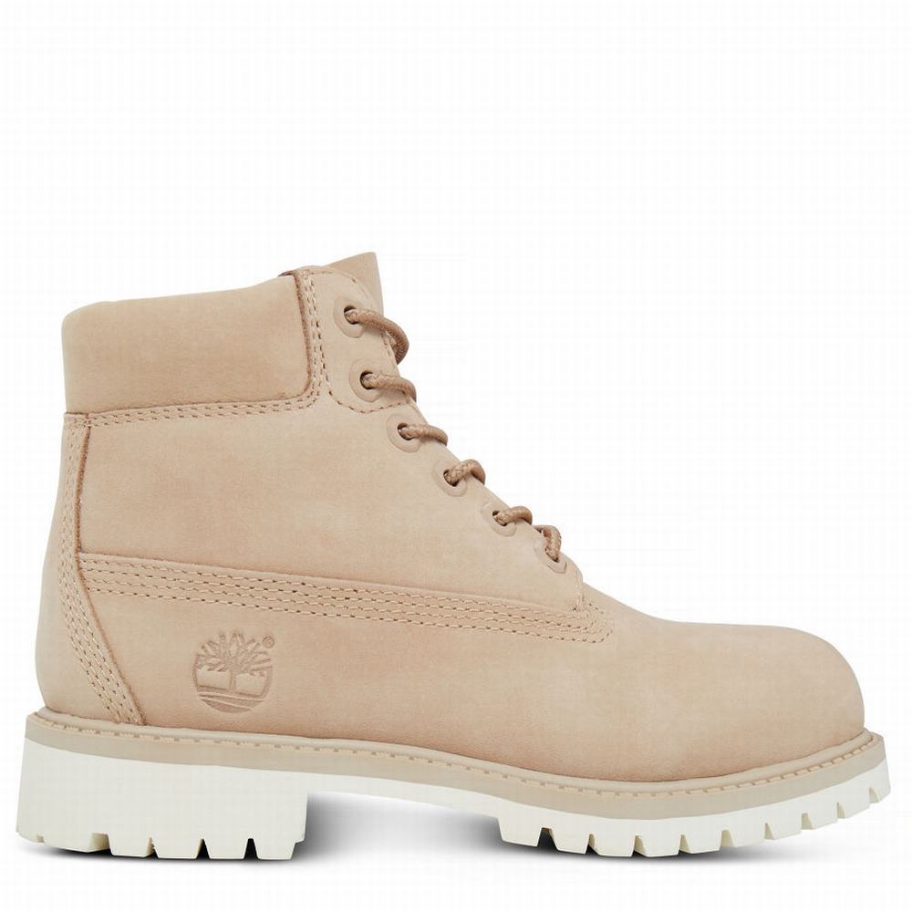 Timberland Premium 6 Inch Bot Çocuk Açık Kahverengi | TR-1047Y