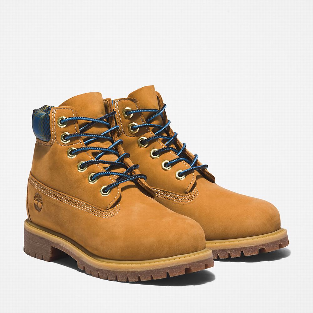 Timberland Premium 6 Inch Bot Çocuk Açık Kahverengi | TR-6815B