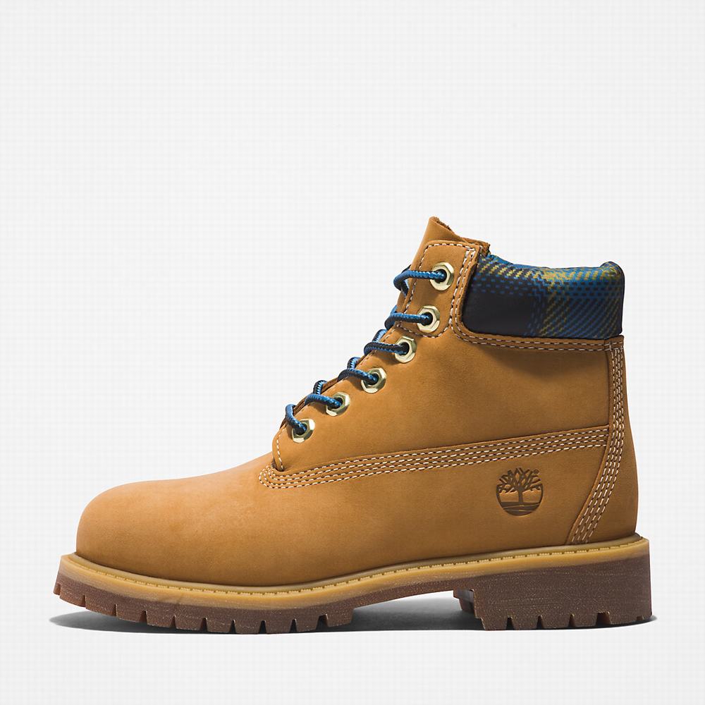 Timberland Premium 6 Inch Bot Çocuk Açık Kahverengi | TR-6815B