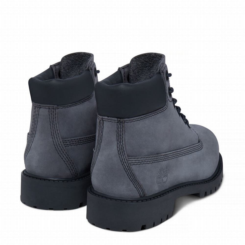 Timberland Premium 6 Inch Bot Çocuk Gri | TR-2843P