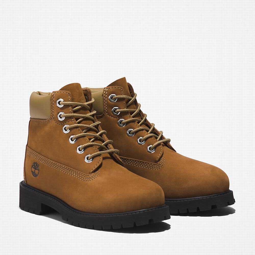 Timberland Premium 6 Inch Bot Çocuk Kahverengi | TR-0492V