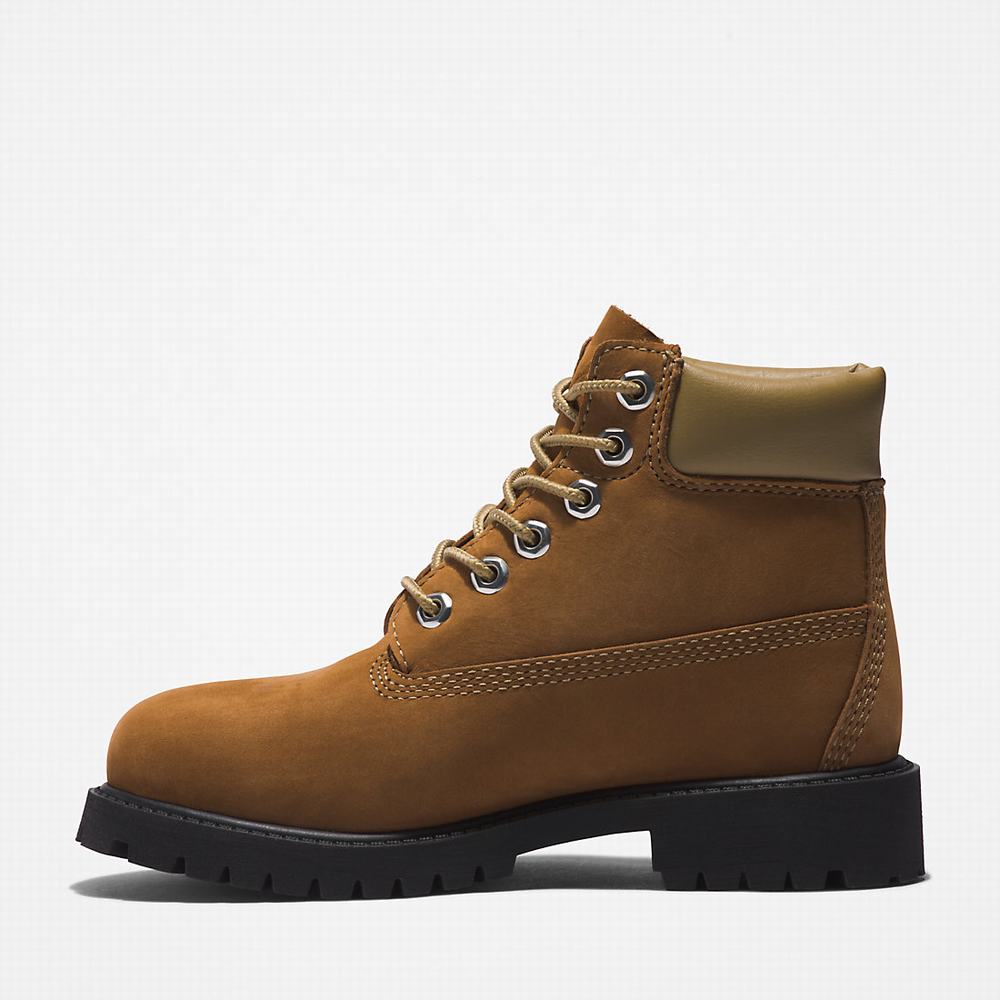 Timberland Premium 6 Inch Bot Çocuk Kahverengi | TR-0492V