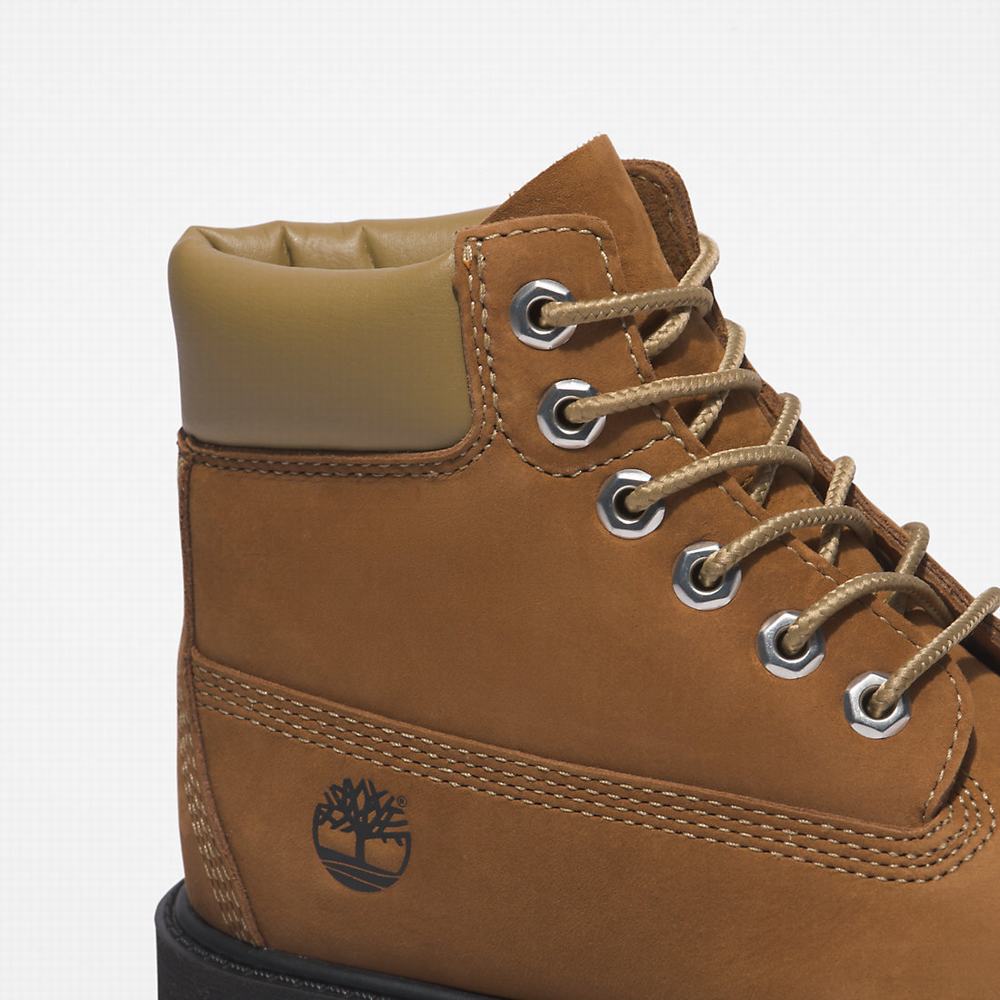 Timberland Premium 6 Inch Bot Çocuk Kahverengi | TR-0492V