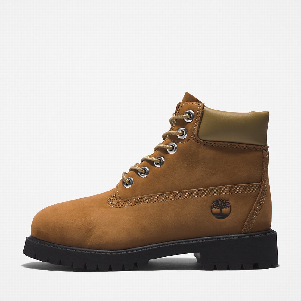 Timberland Premium 6 Inch Bot Çocuk Kahverengi | TR-0492V