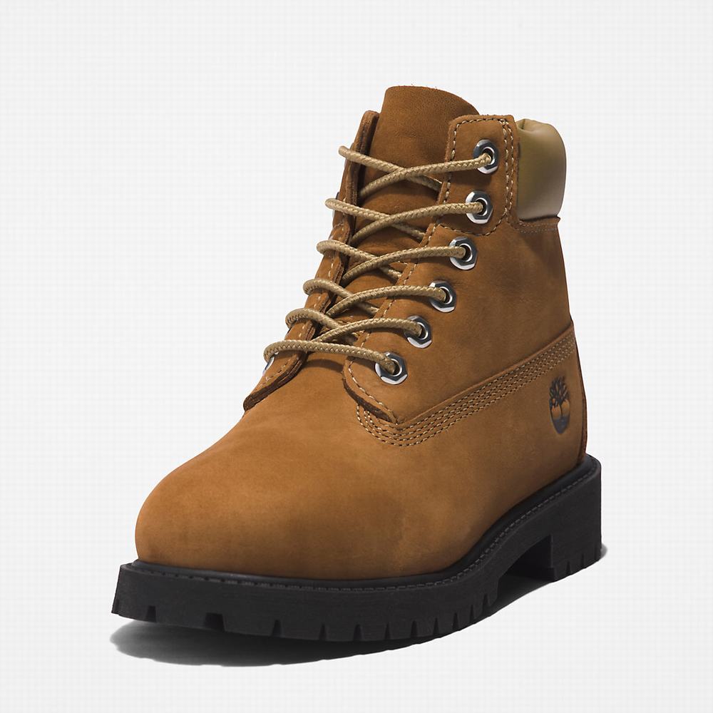 Timberland Premium 6 Inch Bot Çocuk Kahverengi | TR-0492V