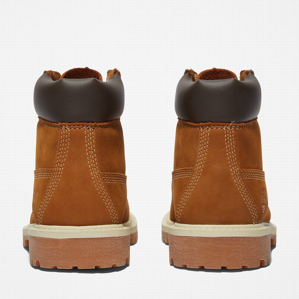 Timberland Premium 6 Inch Bot Çocuk Kahverengi | TR-8162T