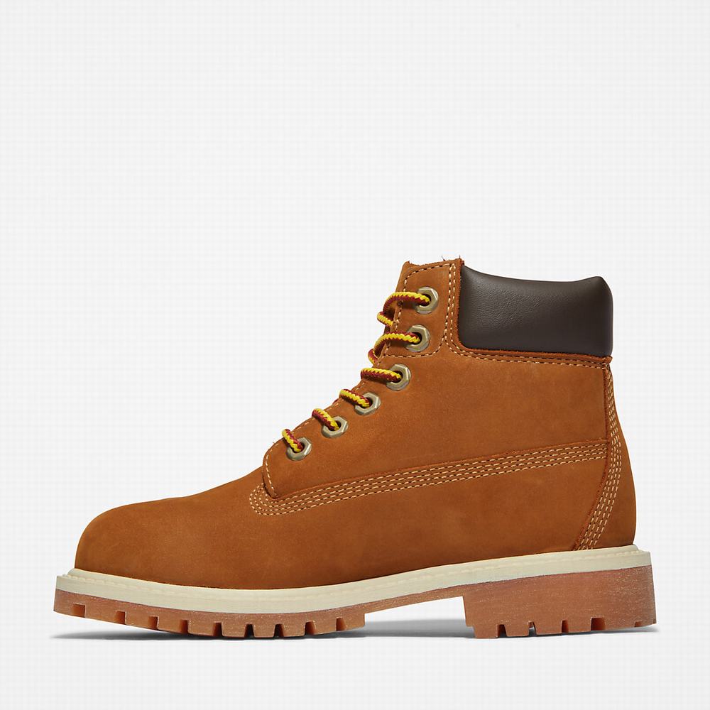 Timberland Premium 6 Inch Bot Çocuk Kahverengi | TR-8162T
