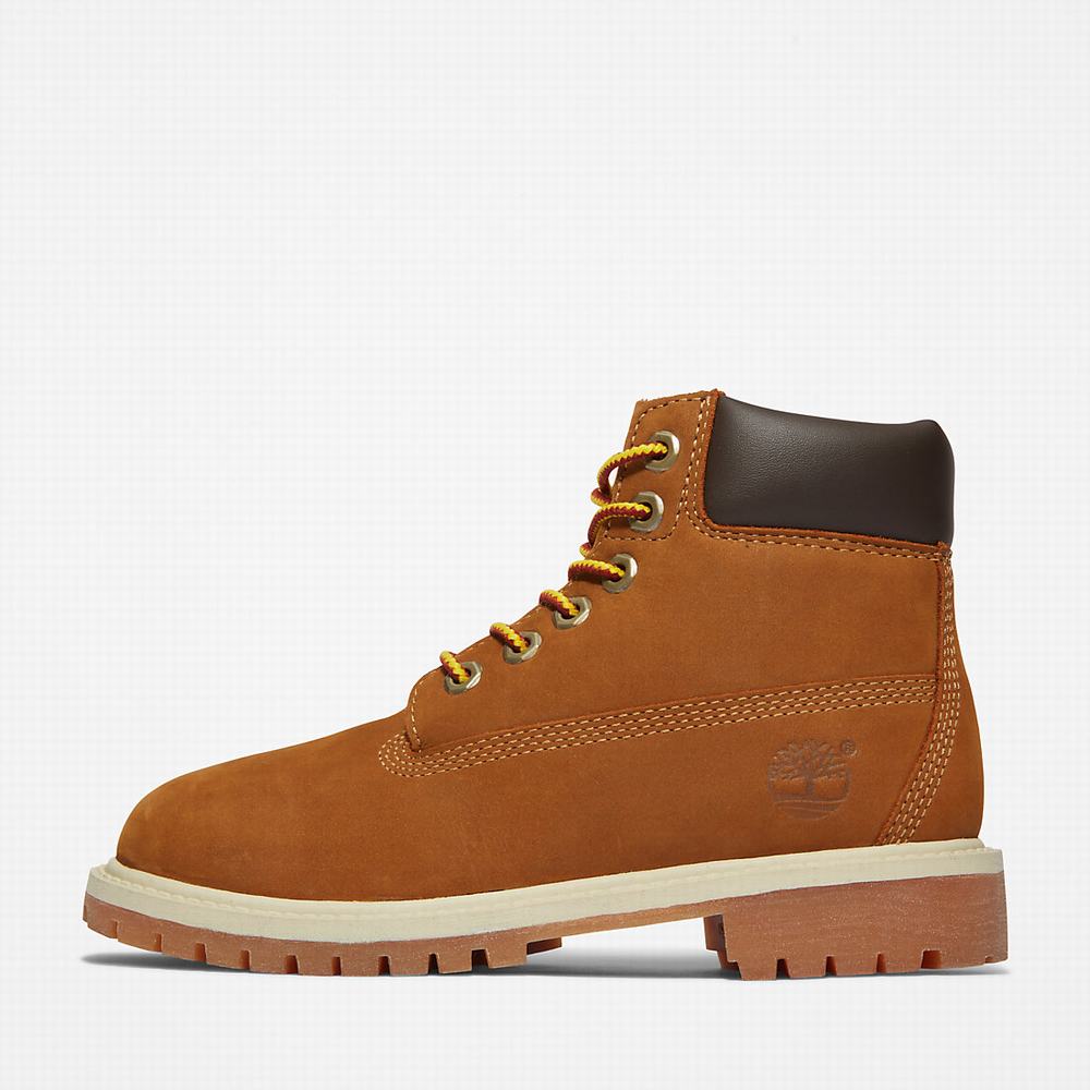 Timberland Premium 6 Inch Bot Çocuk Kahverengi | TR-8162T