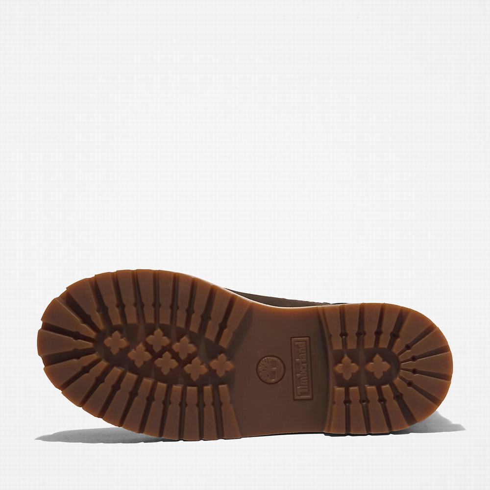 Timberland Premium 6 Inch Bot Çocuk Koyu Kahverengi | TR-7012J