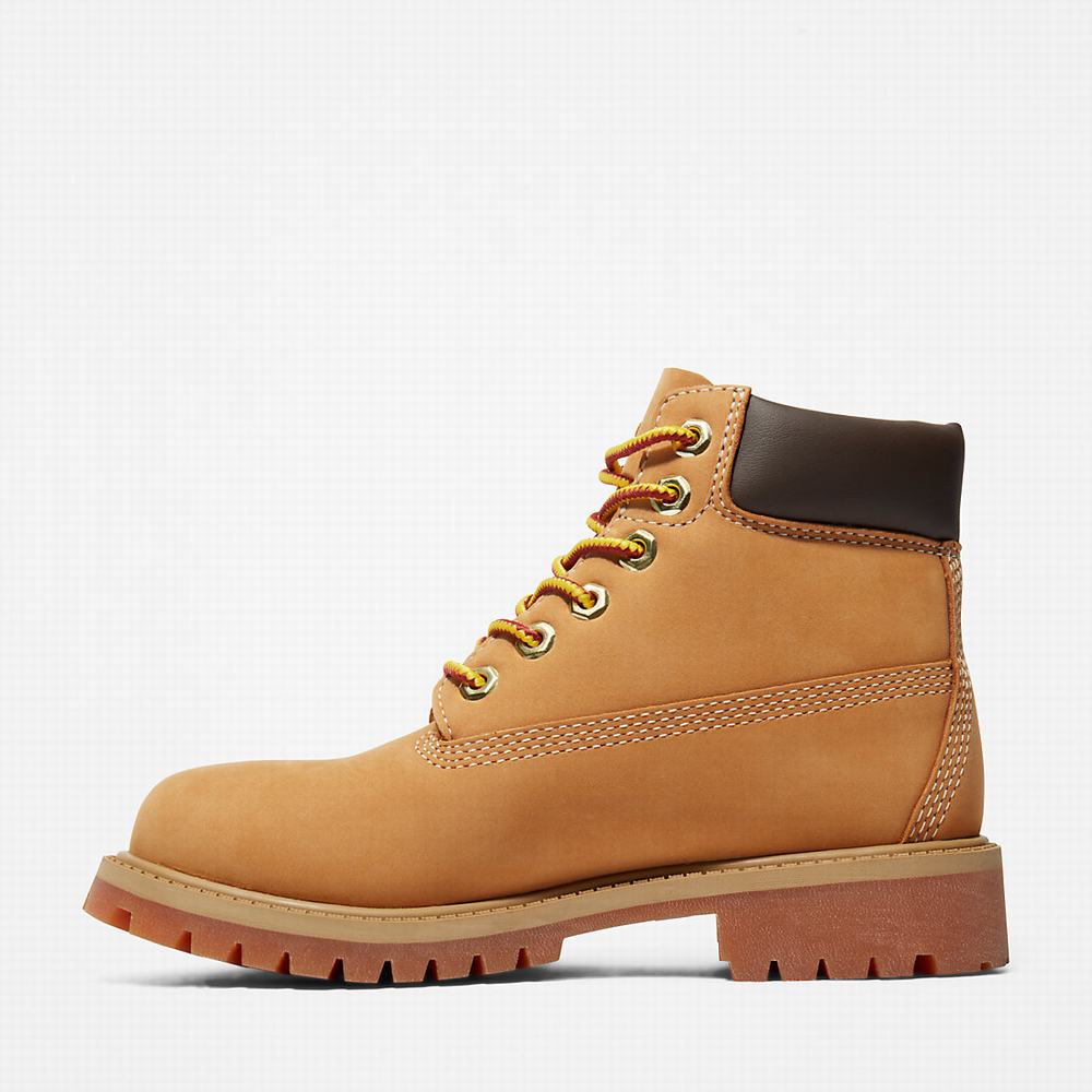 Timberland Premium 6 Inch Bot Çocuk Sarı | TR-4718E