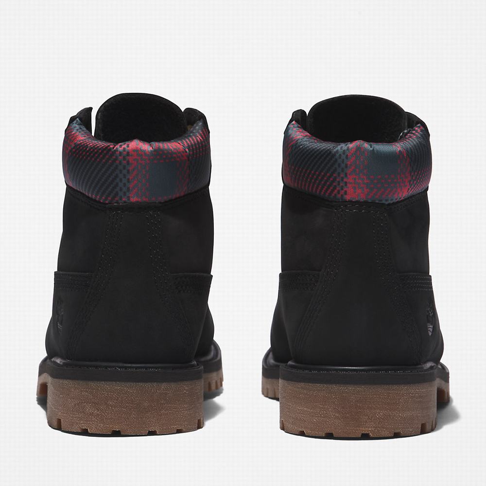 Timberland Premium 6 Inch Bot Çocuk Siyah | TR-4892G