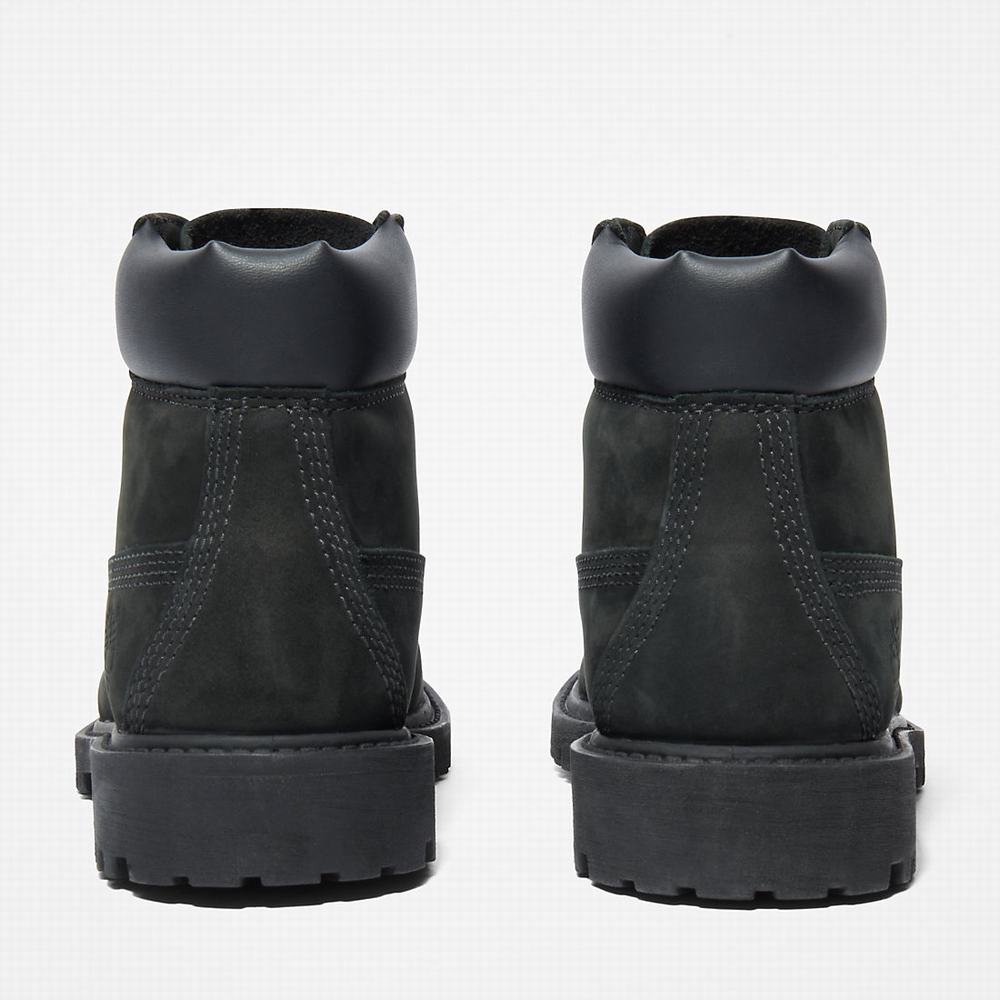 Timberland Premium 6 Inch Bot Çocuk Siyah | TR-5714R