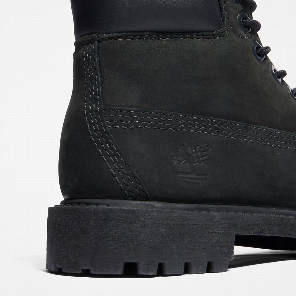 Timberland Premium 6 Inch Bot Çocuk Siyah | TR-5714R