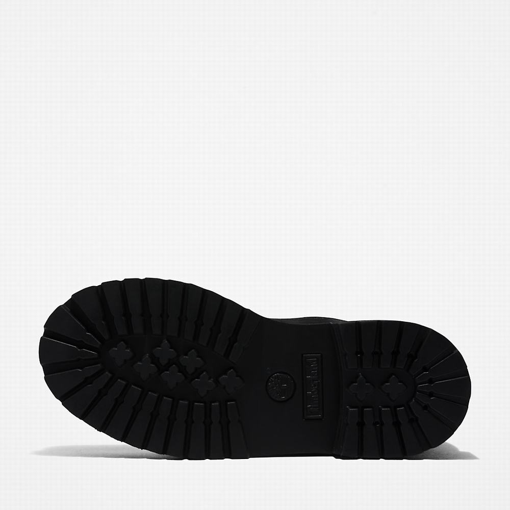 Timberland Premium 6 Inch Bot Çocuk Siyah Beyaz | TR-9378U