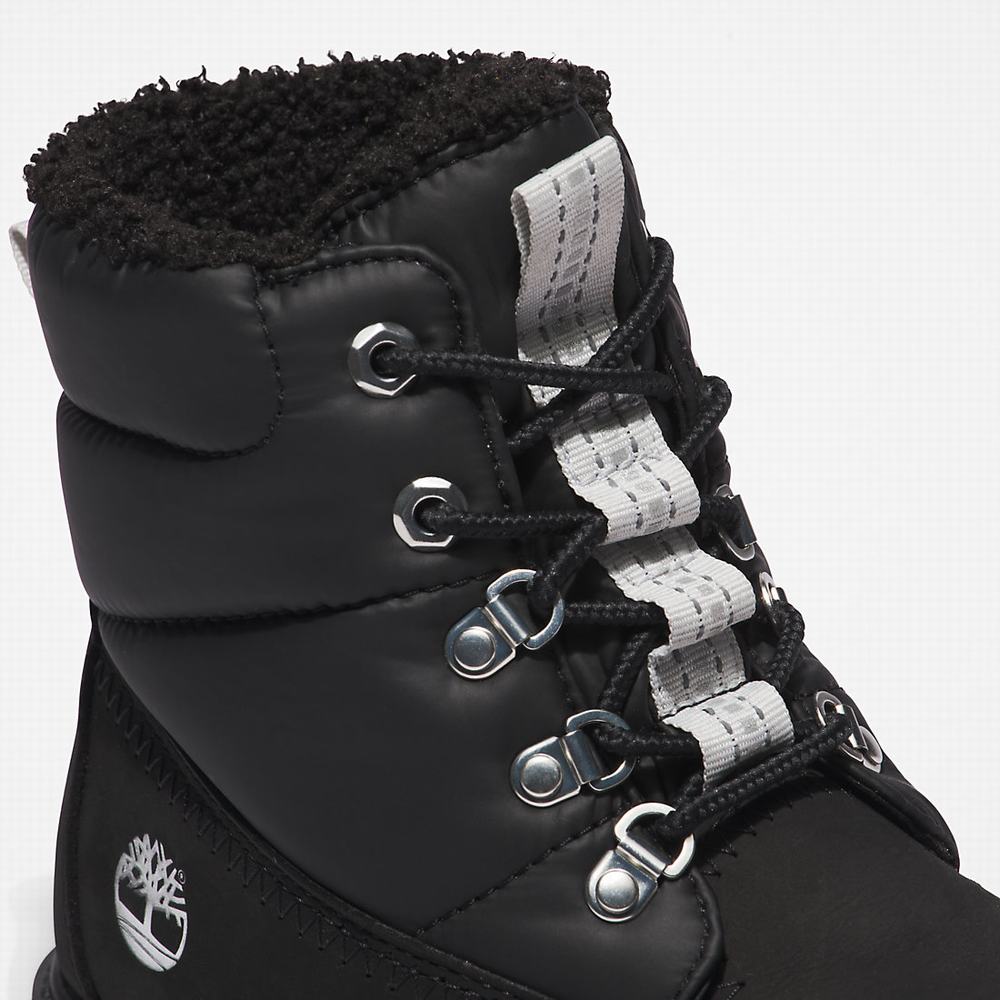 Timberland Premium 6 Inch Puffer Kışlık Bot Kadın Siyah | TR-6734E